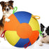Generic Dog Toy Ball, High-Bounce & Durable Chew Toy, Large Interactive Herding Ball for Dogs,Heavy Duty Grazing Balls