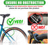 RBRL Quick Release Bike Fender Set, Adjustable Full Cover Bicycle Fenders for Gravel and Road Bikes, 28''