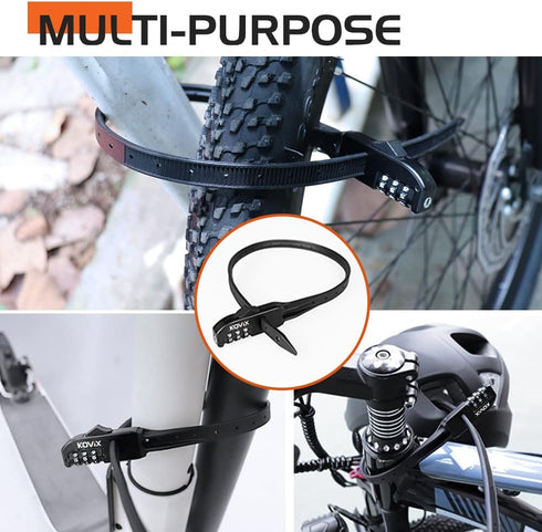 Kovix Zip Tie Cable Lock for Locking Bike & Accessories
