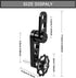 psler Bike Chain Tensioner with Derailleur Hang, Chain Guide for Folding Bicycle Accessories