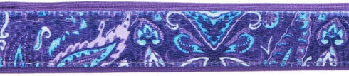 Durable Dog Collar with Maple Leaves Pattern - Neoprene Padded Soft and Comfortable - Adjustable for Small Dogs &