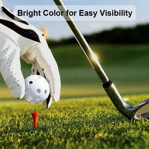 Practice Golf Balls, Plastic Golf Training Balls, 5 inch for Driving Range, Indoor Simulators, Outdoor Use