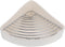 FUTUREORYY Ceramic Bunny Litter Box for Small Animals Triangle Potty Non-Slip Mat for