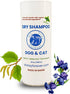 Dry Shampoo for Dogs & Cats – Organic No-Rinse Powder, Hypoallergenic, Odor Control, 7 oz, Made in USA