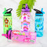 Home Tune Kids Water Drinking Bottle 2 Pack - 23oz, BPA Free, Leak-Proof, Cute Design for Girls & Boys