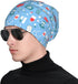 LAIPUTER Nurse Beanie Chemo Hat Cancer Headwear Knitted Hats Baggy Slouchy Scarf Nightcap for Adults Women Men