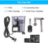 DaToo Hang On Filter, Small Fish Tank Hanging Power Waterfall Filtration System