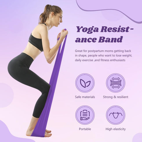 Vornetil Pelvic Floor Muscle Trainer with Resistance Band, Hip & Pelvic Trainer Kegel Exerciser,Adjustable Inner Thigh