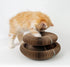 Magic Organ Cat Scratching Board, Durable Cardboard Cat Scratcher, Multi-Purpose with Toy Bell Ball and Catnip