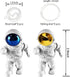 2-Pack Floating Fish Tank Decorations Cute Little Astronauts Aquarium Accessories Fish Playmate for Fish Tank Suitable for All Kinds of Fish and Fish Tanks Swimming Pool by SUPTEC
