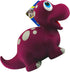 PetSport Naturflex Large Brontosaurus Latex Dog Chew Toy, All-Natural Soft Squeaky Rubber, Safe for Indoor Play