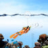 Fish Tank Diver Floating Ornament, Cute Cartoon Diver with Floating Device, Aquarium Landscape Decoration