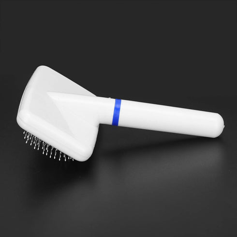 Cleaning Slicker Brush, Comfortable Pet Grooming Tool for Small and Medium Pets, Smooth Plastic + Stainless Design