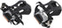 9/16 Exercise Bike Pedals, Aluminum Exercise Bicycle Pedals, with Toe Clip and Straps Pedal, Bike Pedal Straps