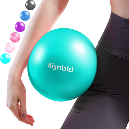 Small 9 Inch Exercise Ball, Mini Pilates Anti Burst Slip Resistant Yoga Ball for Stability, Fitness, Therapy & Core