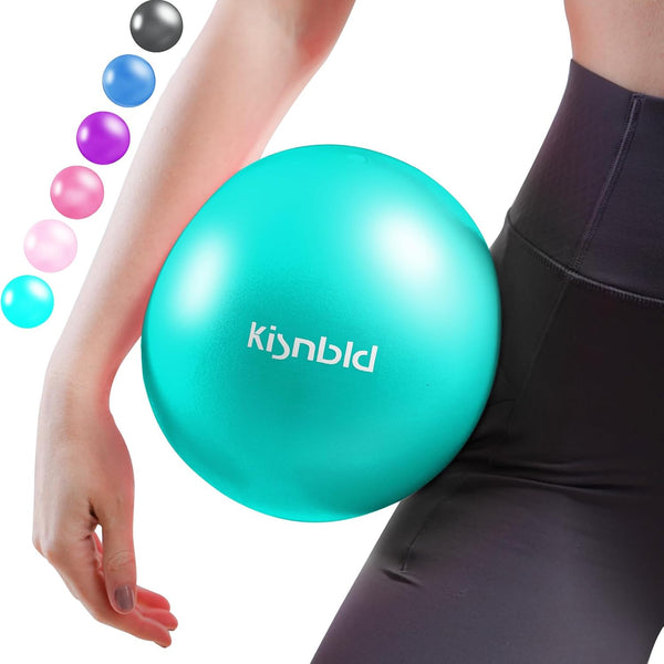 Small 9 Inch Exercise Ball, Mini Pilates Anti Burst Slip Resistant Yoga Ball for Stability, Fitness, Therapy & Core