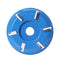 Hoof Trimming Disc, Professional Electric Hoof Repair Tool, Wood Turbo Carving Disc, 6/8 Teeth Metal Hoof Trimming