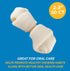 Dog Rawhide Chews Bones for Small Dogs 2-3" Inches (50 Count) | 100% Natural USA Made from Grass Fed Cattle | Premium