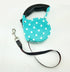 Yueton 16.5 ft Pet Dog Cat Puppy Retractable Leash - Traction Rope Walking Lead (Blue)