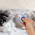 2pcs Knotting Comb for Cats and Dogs, Dematting Brush Hair Removal Tool for Pet Grooming Accessories (Blue)