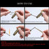 Permanent Match Metal Matchstick Flint Fire Starter - Keychain Lighter for Camping, Hiking, Emergency Survival Gear