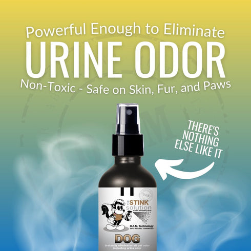 Dog Odor Eliminator for Home, Furniture, Carpet & More, 2 Bottles 16 oz (Pomegranate) for Feces, Vomit, Must & Urine