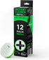 Instant Golf Eraser with Bag Tether, Premium Dual-Sided Sponge for Cleaning Clubs, Shoes & Golf Balls, 6 Pack