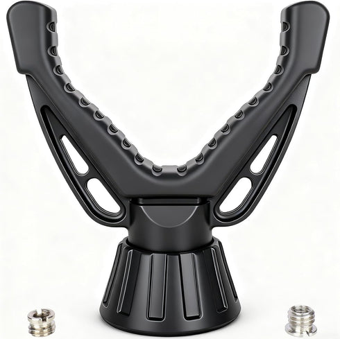 360 Rotating V Yoke Shooting Rest for Rifle Compatible with Shooting Stick