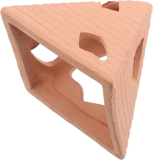 Cabilock Aquarium Breeding Cave and Fish Shrimp Hideout Ceramic Pyramid Shelter Fish
