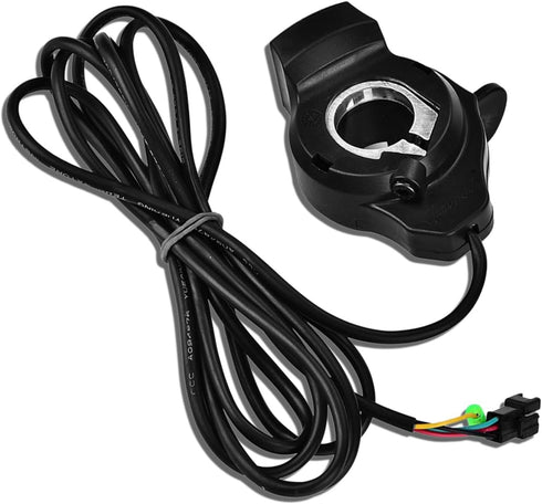 Thumb Throttle Speed Control | Sensitive Scooter Thumb Throttle with LCD Battery Voltage Display 12V to 99V