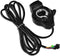 Thumb Throttle Speed Control | Sensitive Scooter Thumb Throttle with LCD Battery Voltage Display 12V to 99V