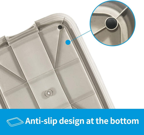 Pawise Pee Pad Holder for Puppy Pads, Training Tray, 23.5"x23.5"