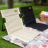 AugustknowU Camping Chair with Full Back Support and Comfortable Padding for Outdoor Adventures with Frame and Water