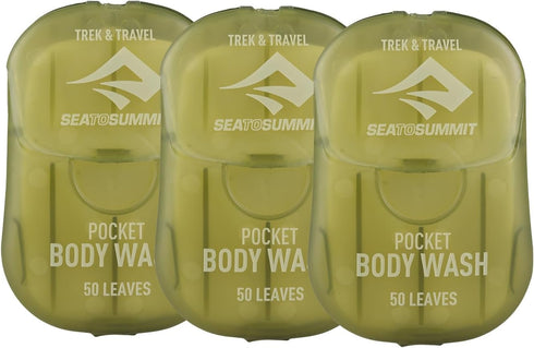 Sea to Summit Trek and Travel Pocket Body Wash, 3-Pack