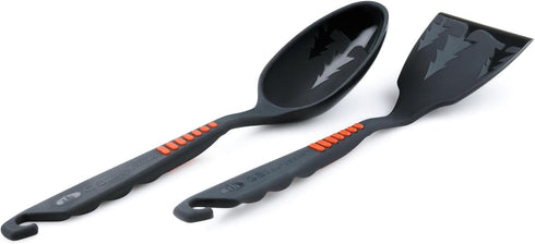 GSI Outdoors Spoon/Spatula Set, Grey, 7.4 Inch