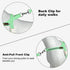 Plutus Pet Cotton Dog Harness and Leash Set, Light Green, XS - Reflective, Soft Padded, Quick Fit Vest Harness