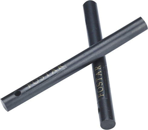 Outdoors 3/8 x 4 Inches Drilled Ferro (Ferrocerium) Rods, Flint Steel Magnesium Survival Fire Starter, 2PCS