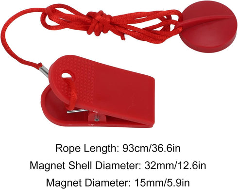 Fitness Magnetic Wrench, 2 Piece Treadmill Switch Force Clamp for Exercise Equipment