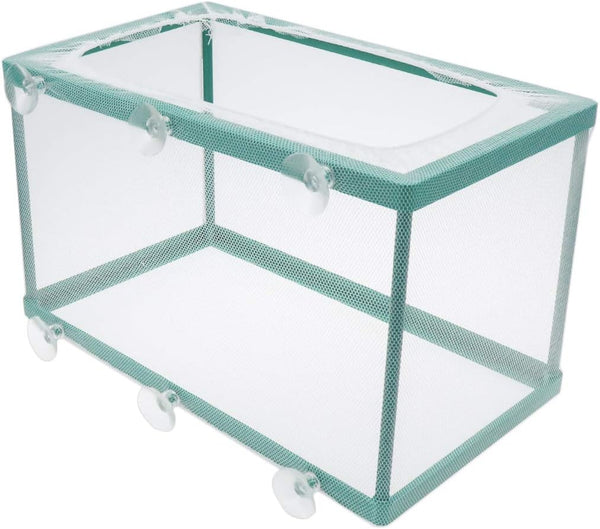Aquarium Mesh Hatchery Breeder, Plastic Frame for Fish Tank Separation Breeding Net