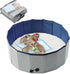 Artilife Dog Whelping Box, 32" Dia. x 12" H Grey Whelping Pen for Puppies and Birthing Supplies.