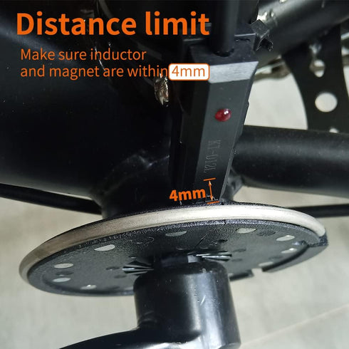KT D12 Bike Magnets, Pedal Assist Sensor for Ebike, Easy Crank Installation PAS Sensor