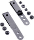 HolsterSmith Universal Metal Belt Clip for Holster Making, Model 5, Tactical Black, 2 Pack