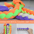 ASOCEA 3 Pack Dog Rope Toys - Interactive Cotton Chew Toys for Small Medium Dogs, Chase and Tug