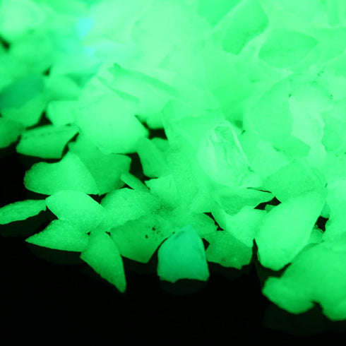 Glow in The Dark Gravel Stones, Decorative Rocks for Fish Tank Aquarium Garden Planter Landscape Decoration, 280g/10oz