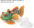 Zerodis Aquarium Simulated Fish, Lifelike Glowing Silicone Fake Fish Ornament with Suction Cup