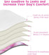4 Pack FMG04S CuteBone Washable Female Dog Diapers Reusable Doggie Heat Diapers for Period