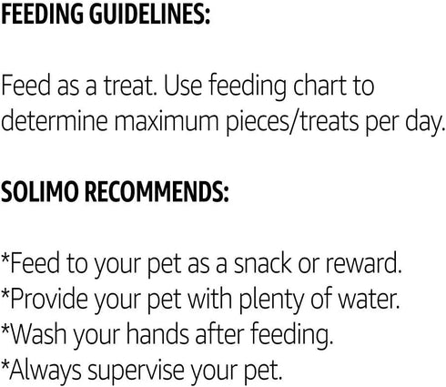2 Amazon Brand - Solimo Sweet Potato & Duck Jerky Dog Treats, pounds
