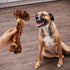 FYNORI (Pack 3) 1 Count, 14.38 Oz, of Natural Jumbo Pork Femur Chew for Dogs, Naturally Smoked, Long-Lasting Chewing