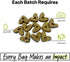 Wild Earth Superfood Dog Treats - Plant Based with Omega Acids, Prebiotics & Koji Protein, Banana & Cinnamon Flavor