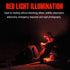 LED Headlamp Flashlight for Adults & Kids - Lightweight, Waterproof with White & Red Light, Perfect for Running &